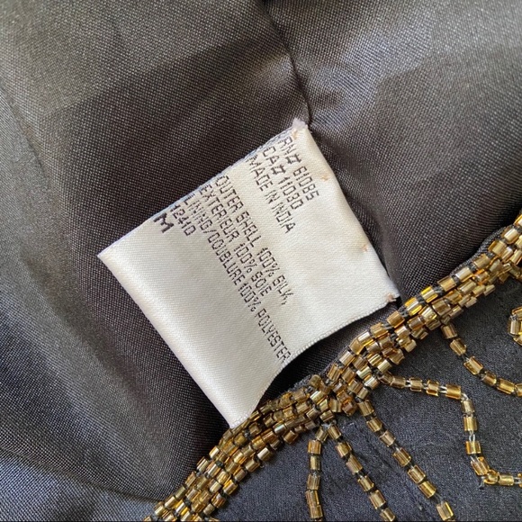 Tiffany’s Closet SILK Multicolor Sequin Blazer - Picture 7 of 8